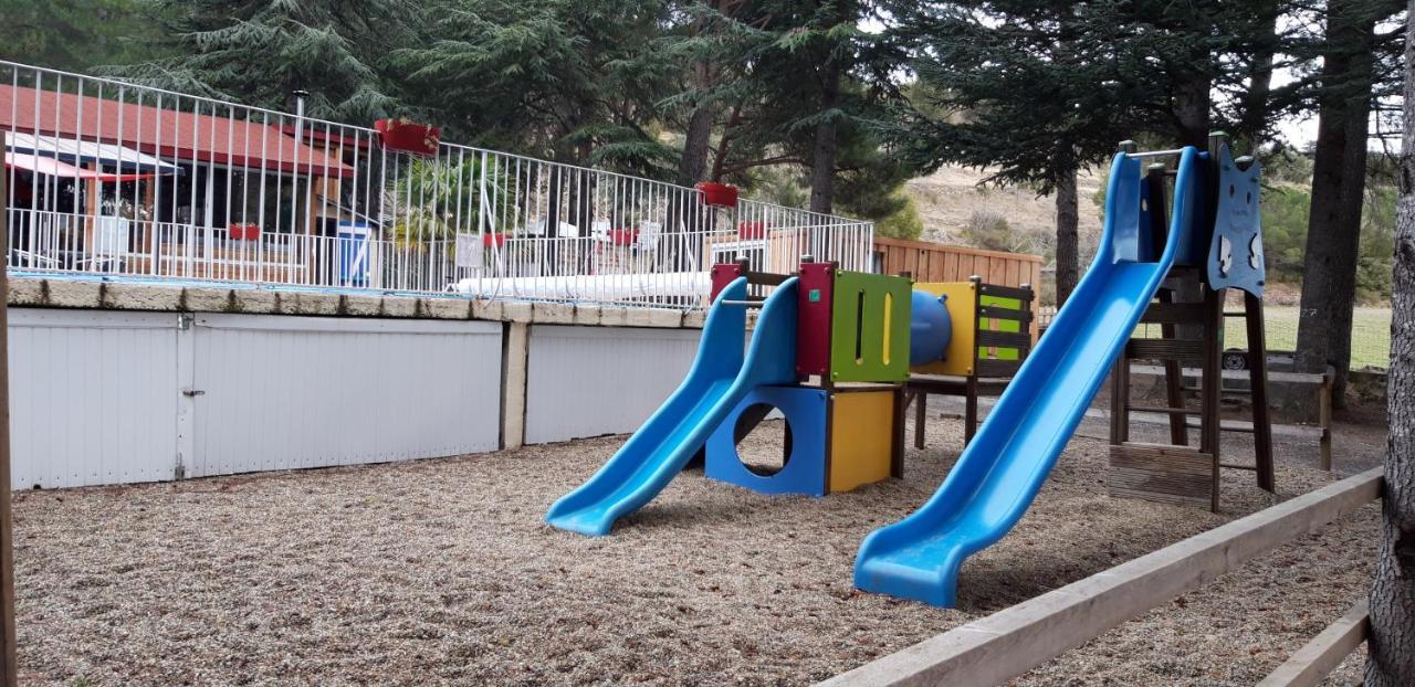 Camping La Source Sournia Bagian luar foto